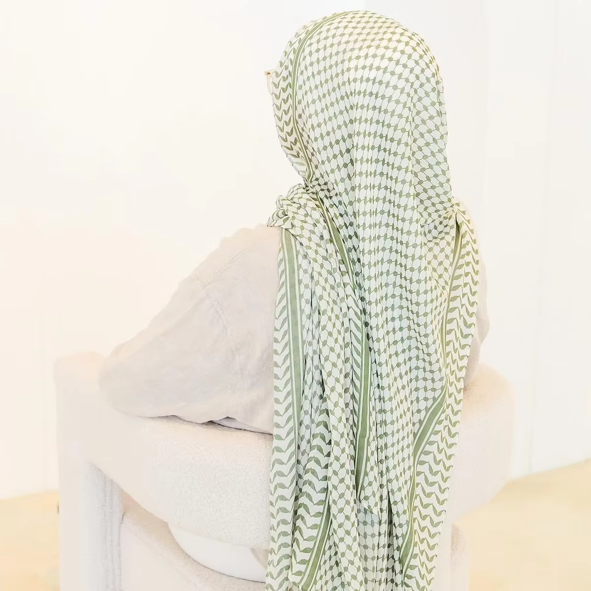 Offres spéciales Keffiyeh imprimer dames musulmanes Hijab
