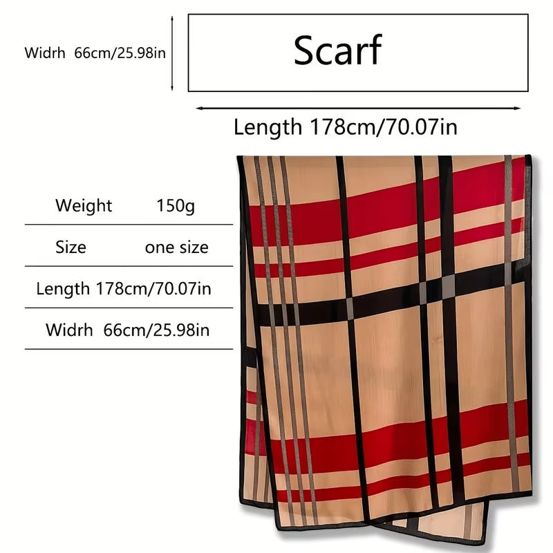 [Sciarpa douce] écharpe rayée bloc de couleur chaude