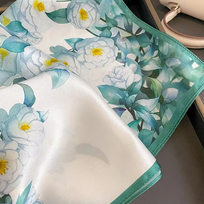 Femmes élégantes 100% Foulard en soie de mûrier
