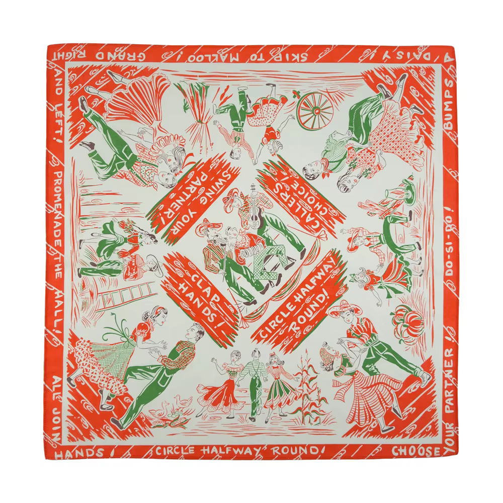 Bandana unisexe de style rétro