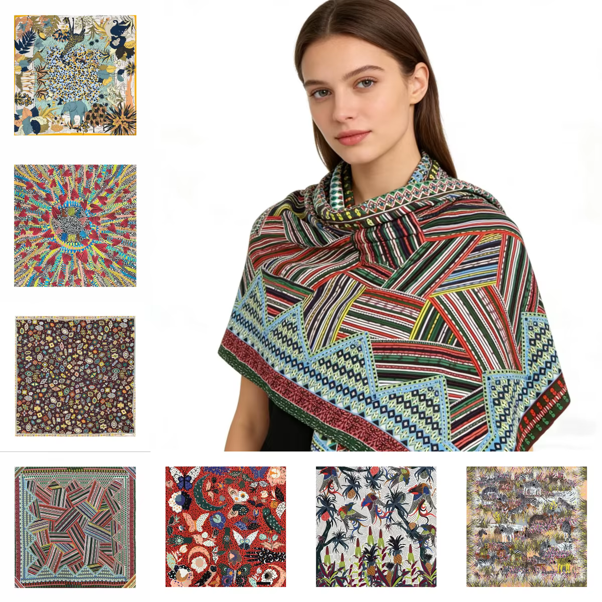 Foulards femme, écharpe de créateur