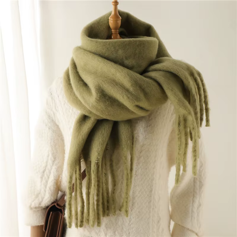 Foulards d'hiver en cachemire de luxe pour femmes