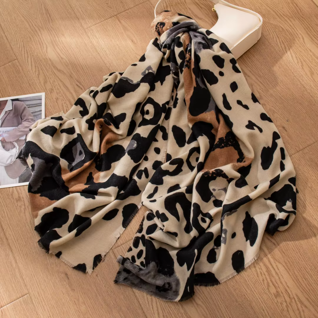 Femmes hiver écharpe Paisley imprimé cachemire Pashmina châles enveloppes Hijab
