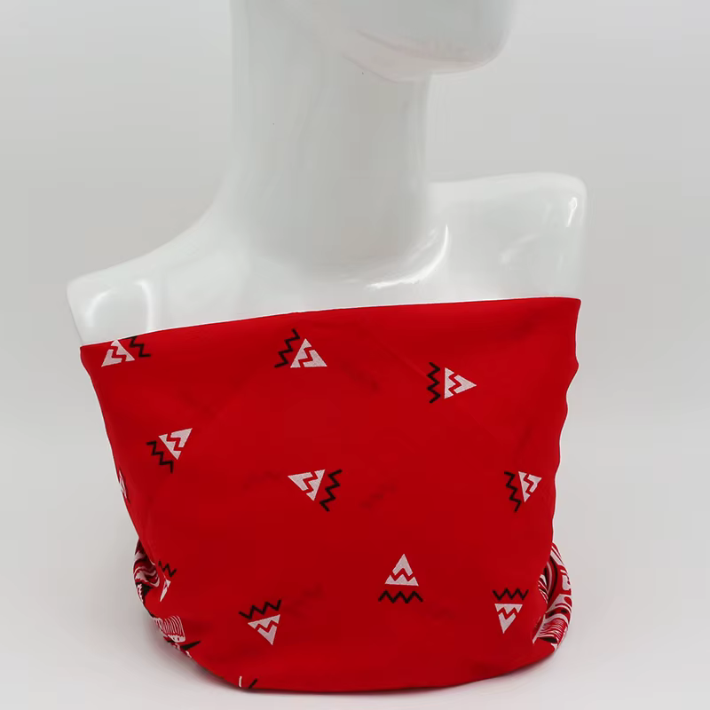 Nouveau Surdimensionné 70CM couleur rouge carré écharpe Style rétro imprimé coton Bandana chapeaux foulard
