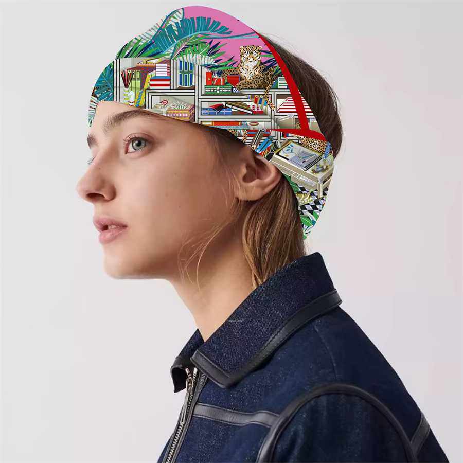 Injplanchers f-Foulards carrés College pour femmes