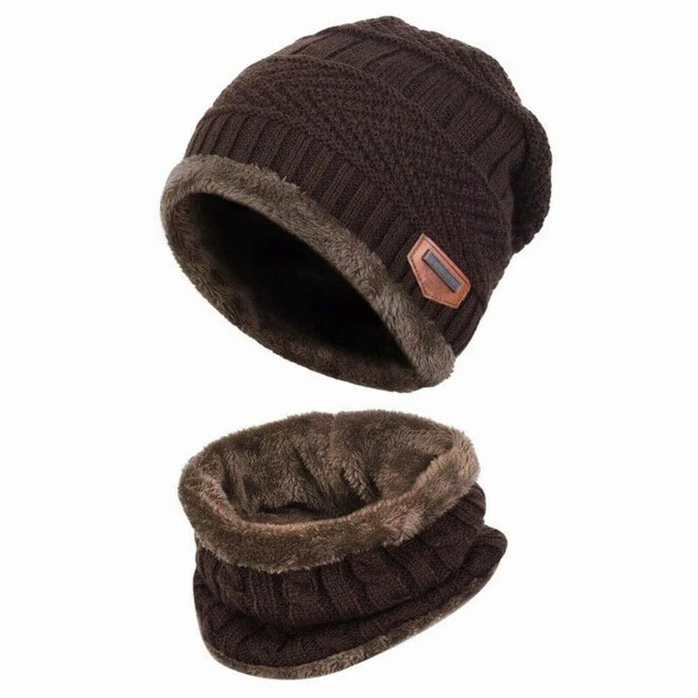 Bonnet et écharpe thermique pour enfants