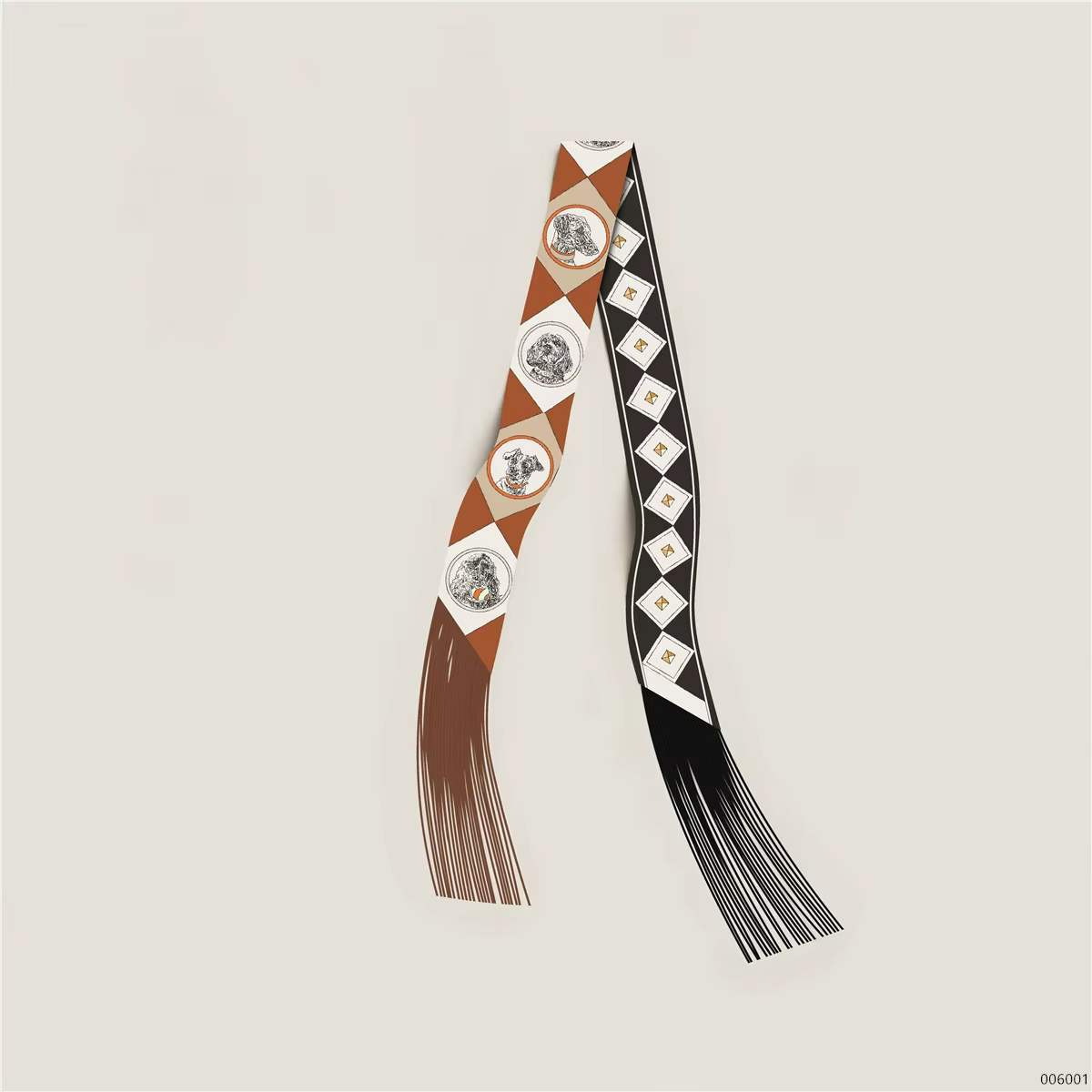 Nouveau design – Foulard long à franges pour femme