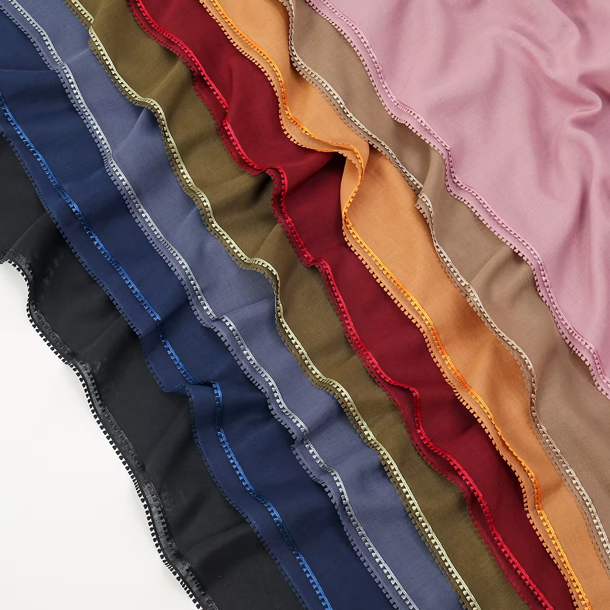 Élégant dentelle carré écharpe châles femme musulman Hijabs dame mode enveloppes été respirant foulard Felame foulards 115*115 cm