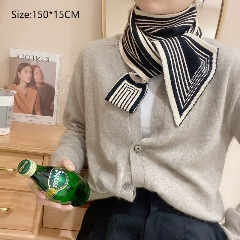 Écharpe tricotée polyvalente pour femme