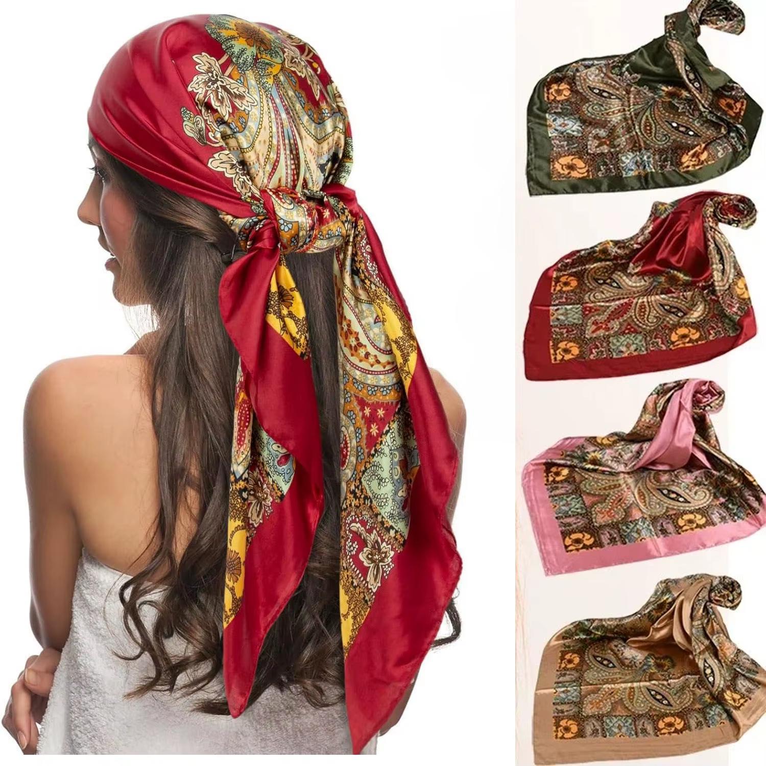 Foulard en soie pour Femme