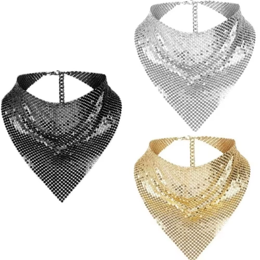 Foulard à paillettes Triangle foulards
