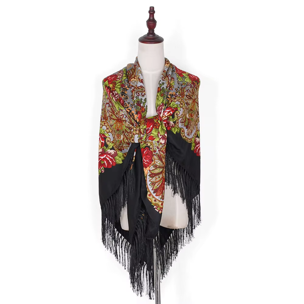 Foulard russe 21 châles pour femmes