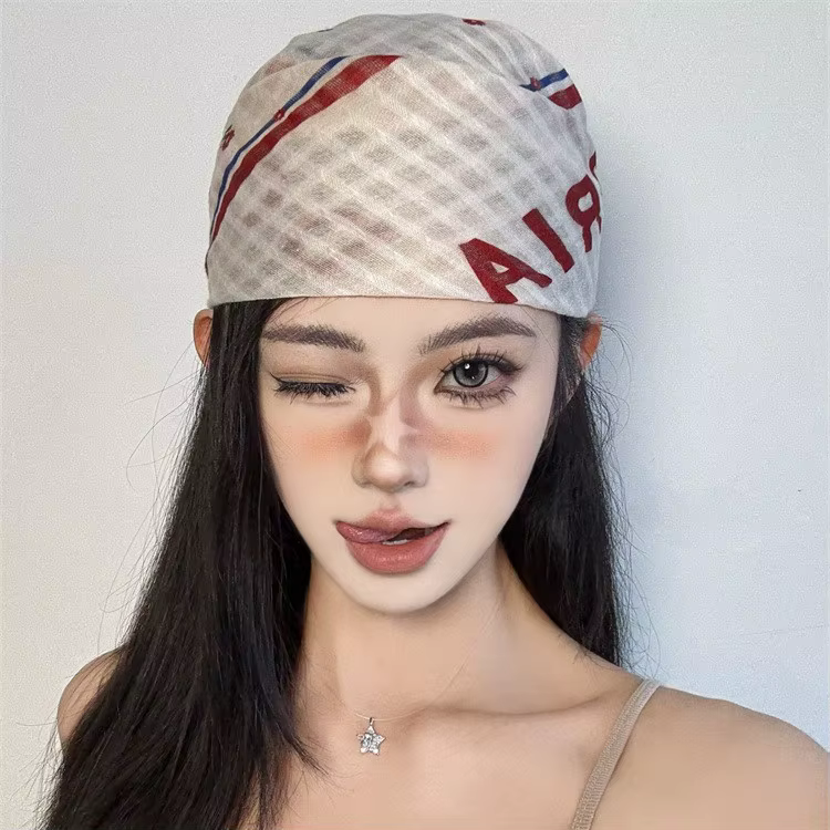 Foulards de tête tendance style américain Hip-Hop pour femmes