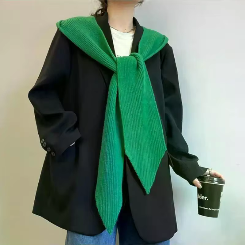 Ensemble bonnet et écharpe pour femme