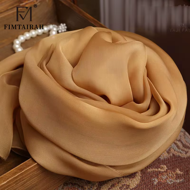 InjChiffon-Foulard pour Femme