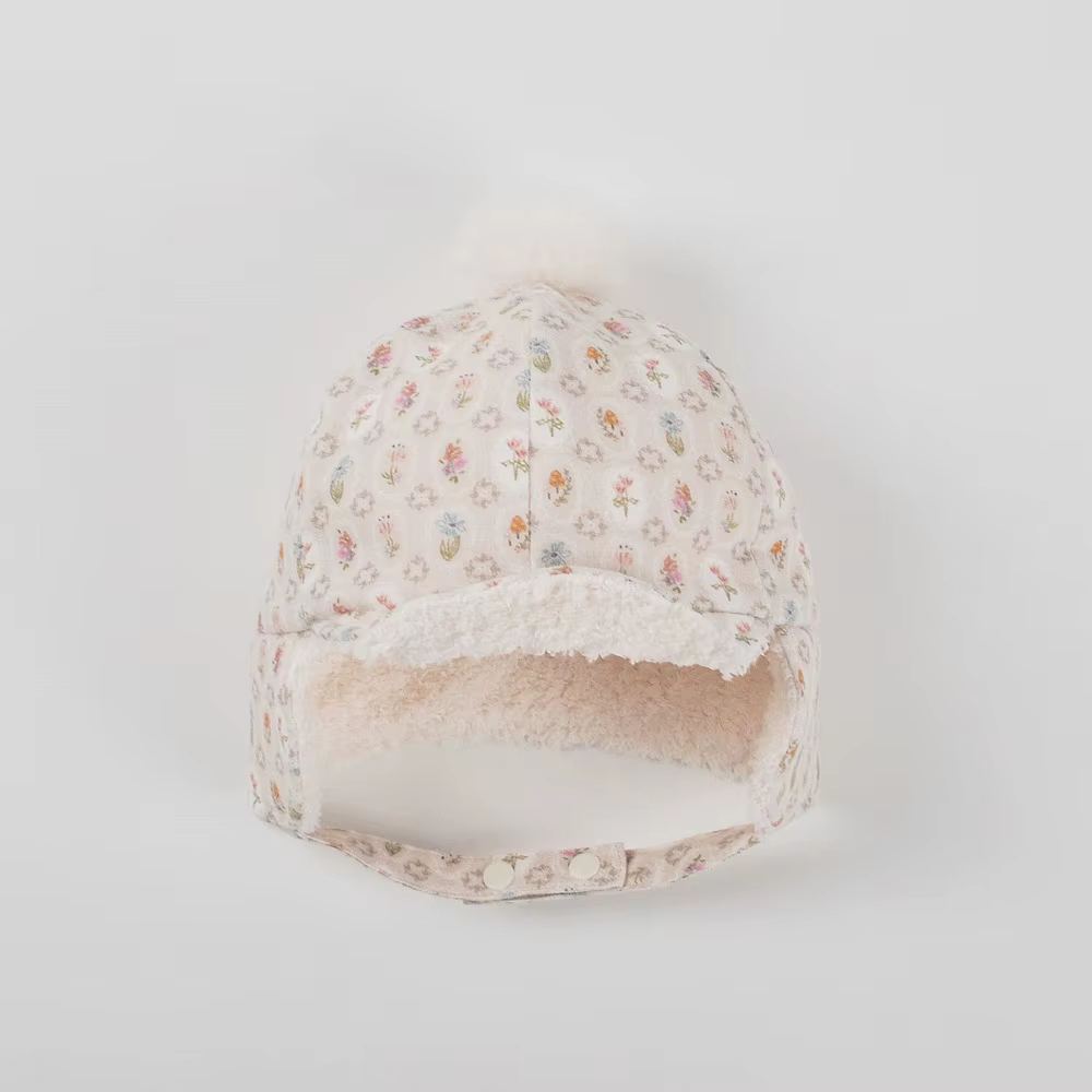 Ensemble chapeau et écharpe à oreillettes pour garçon et fille