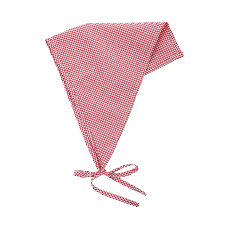 Pais français vichy foulard femmes filles printemps été rétro mode cheveux écharpe Bandana Wrap