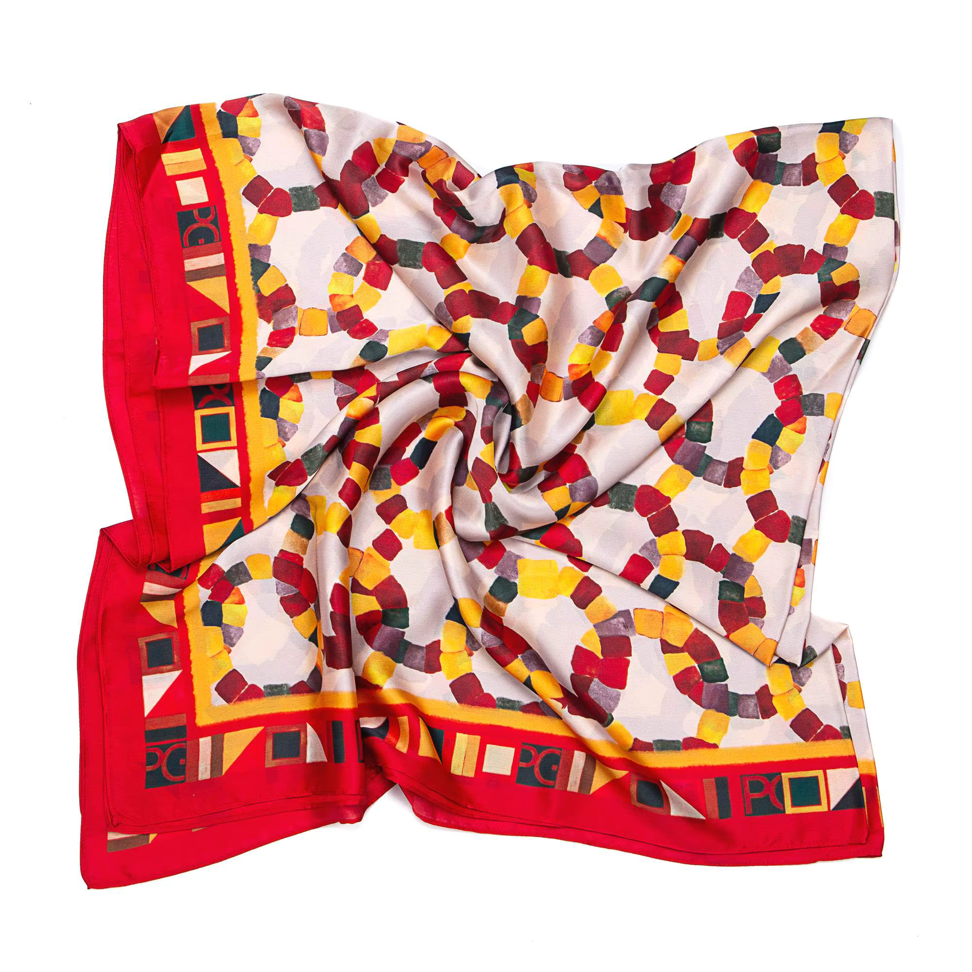 Écharpe en soie pour femme PG PATSY GARIS