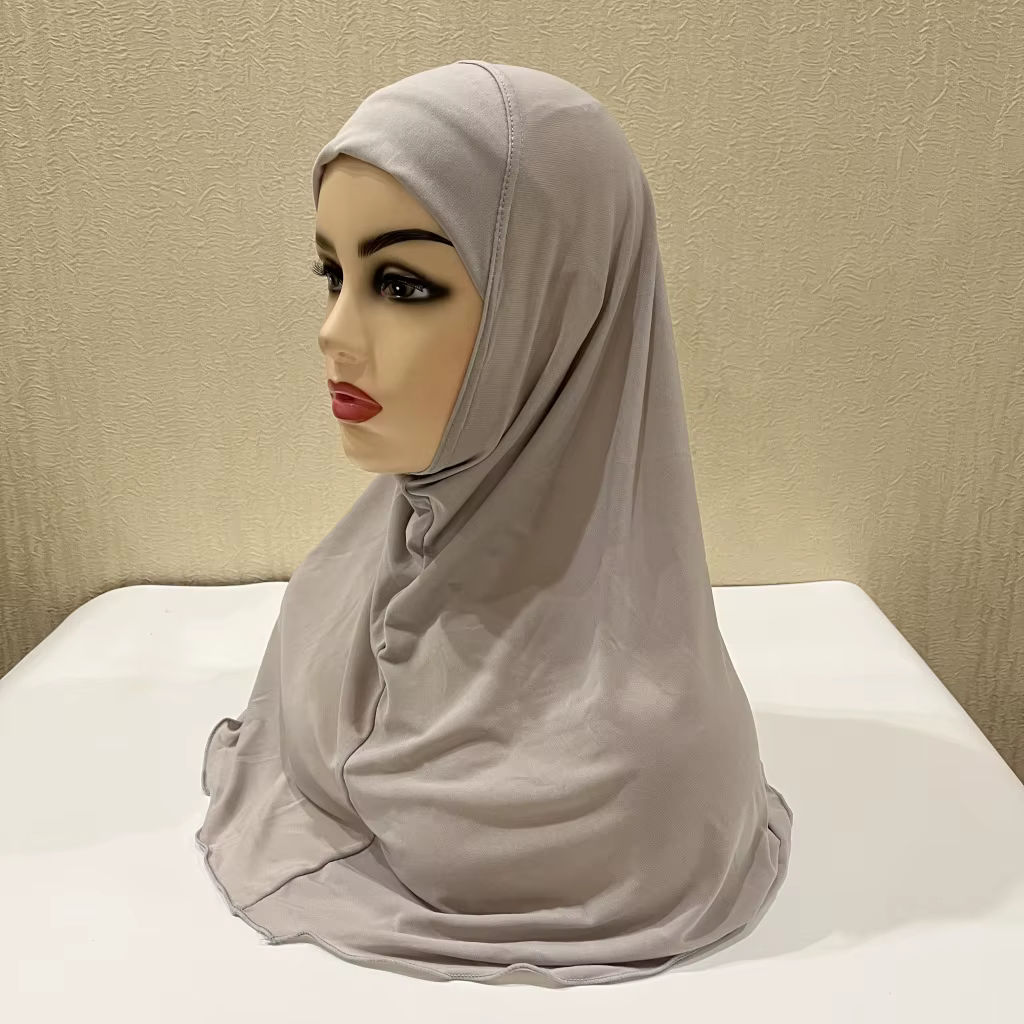 Foulard Hijabs du Ramadan pour Enfant Fille de 7 à 12 Ans