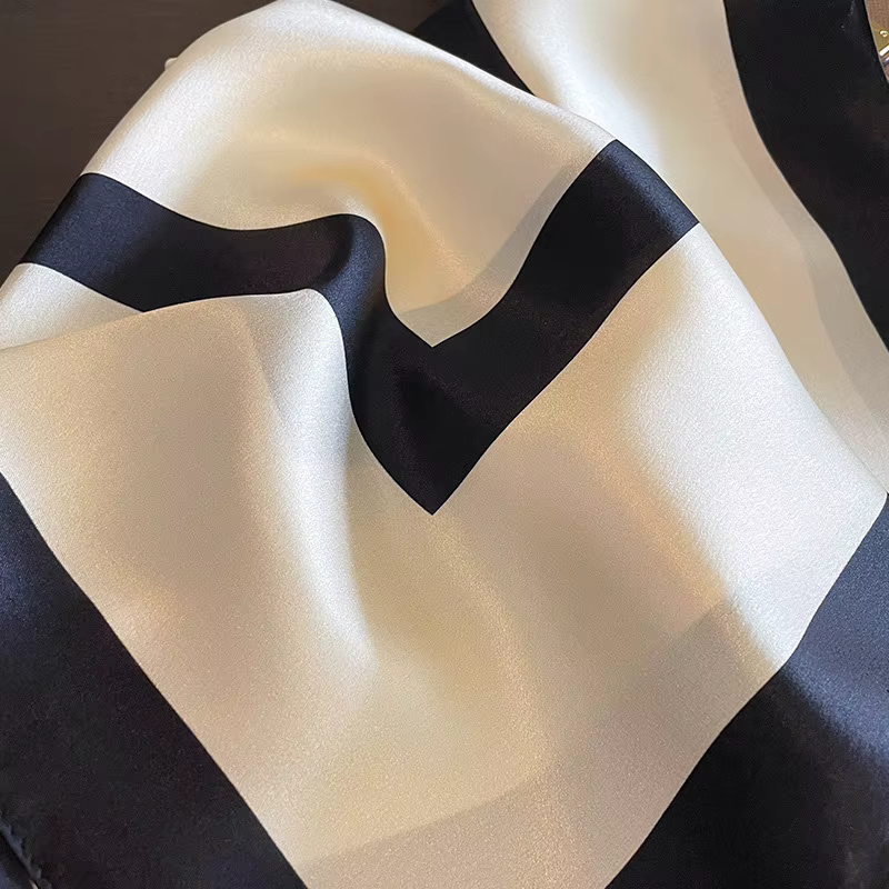 InjSquare-Foulard imprimé pour femme