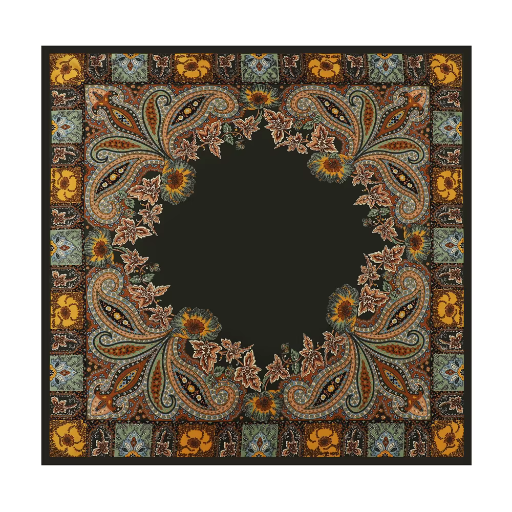 Foulard carré 90 cm pour femme