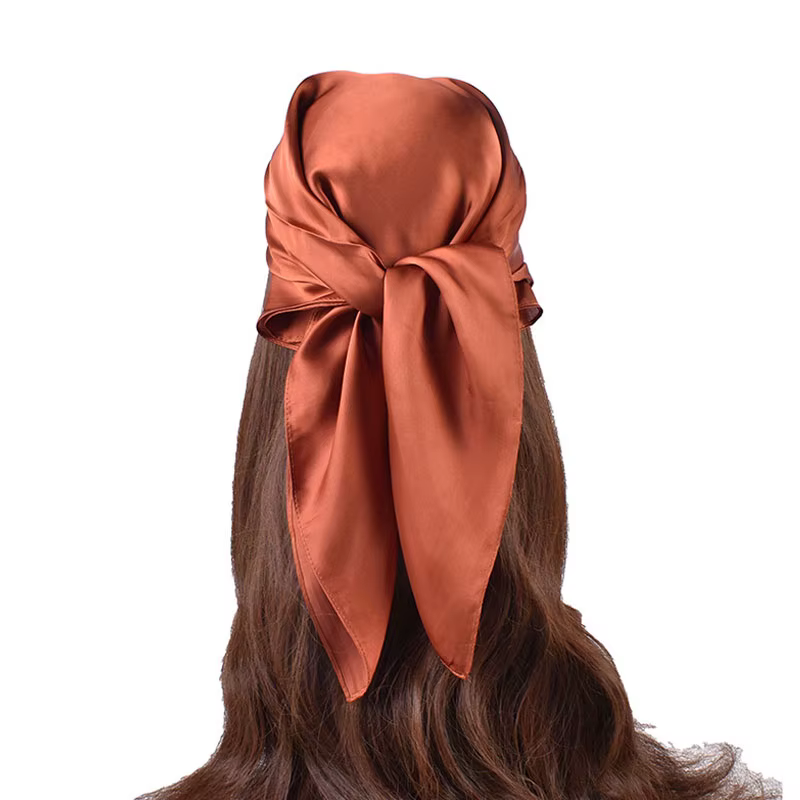 Foulard uni 70*70cm pour femme