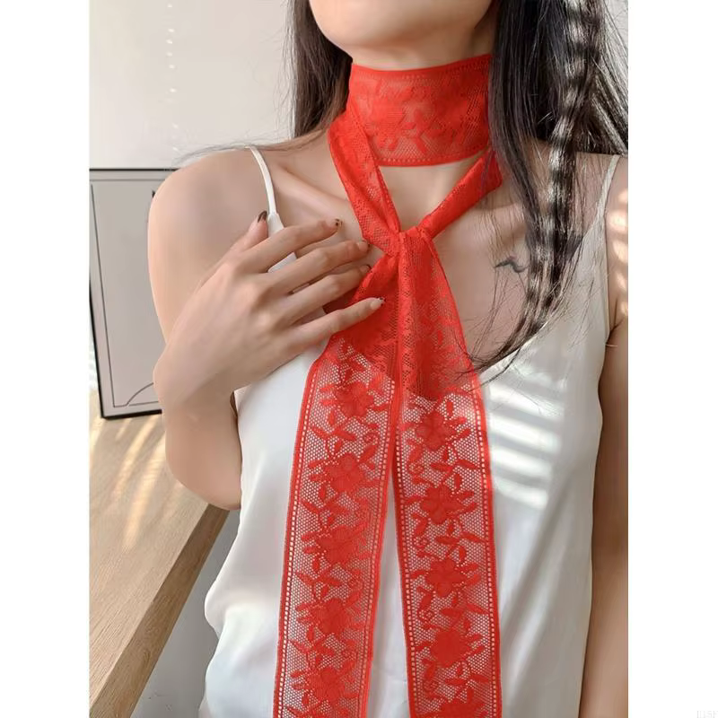 E15F à en dentelle enveloppant des écharpes fête quotidienne trajet doux pour les femmes