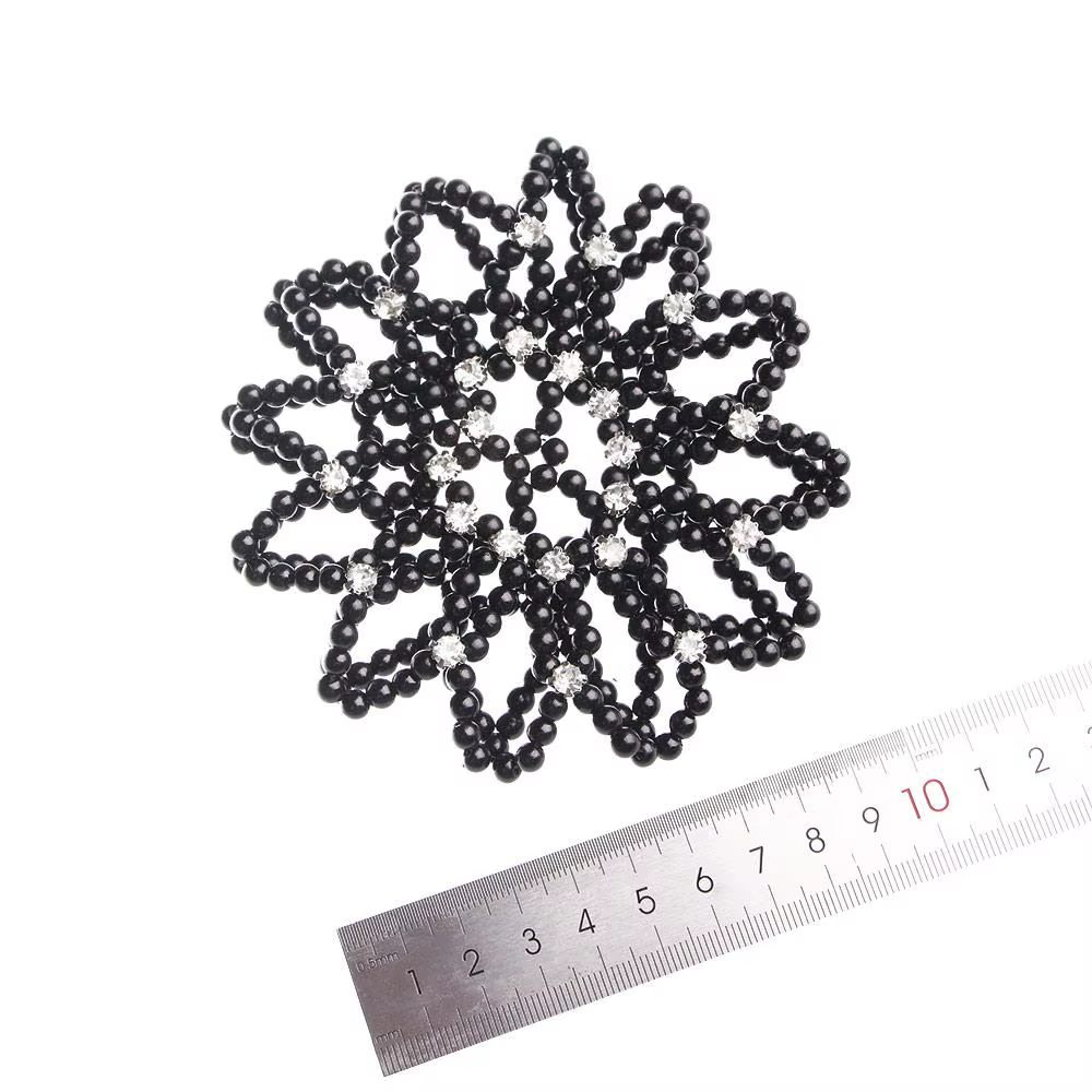 Accessoire de coiffure tendance pour femme : Snood Balle Crystal