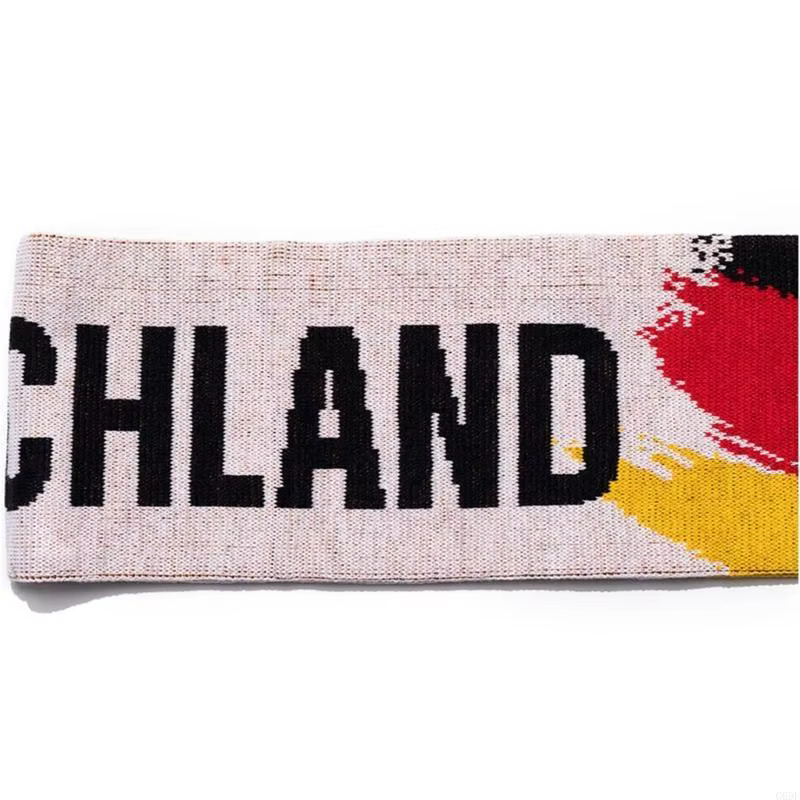 Écharpe allemande à franges