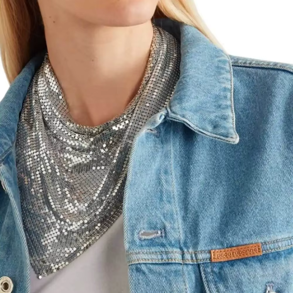 Foulard à paillettes Triangle foulards