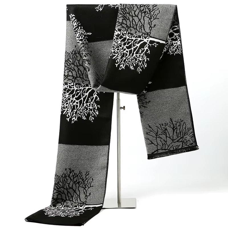 Homme automne hiver motif cheval écharpe de luxe Gentleman cachemire sensation silencieux étudiant printemps