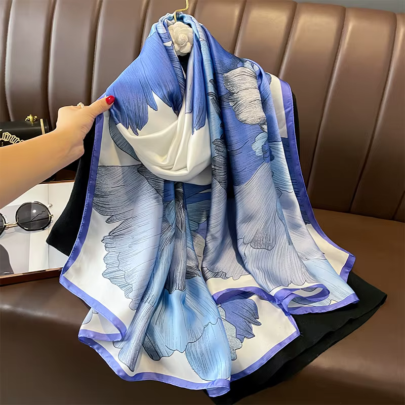 Foulard en soie de luxe espagnol