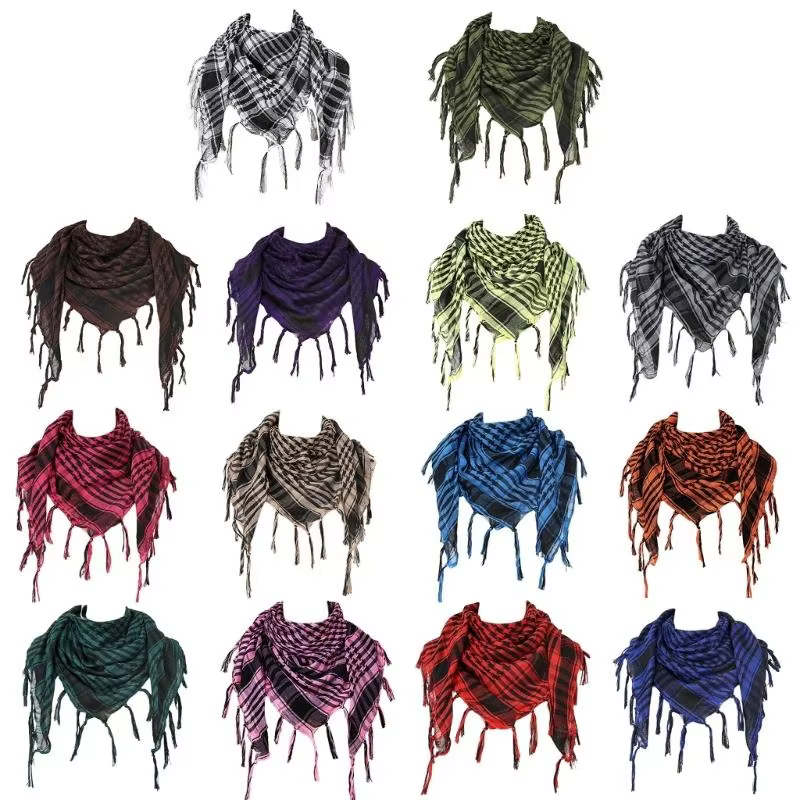 Musulmanes arabe Keffiyeh Shemagh foulard