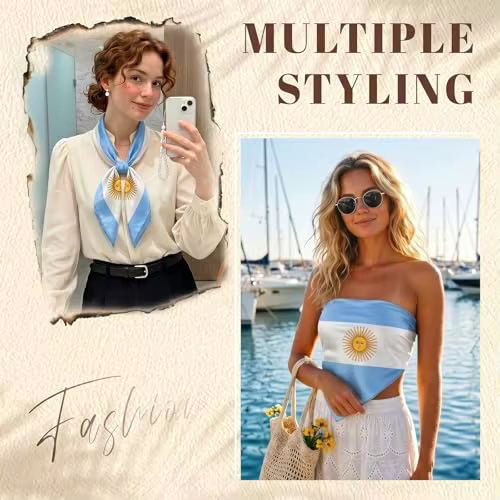 Foulard pour femme - Bandana de cou en soie artificielle tendance