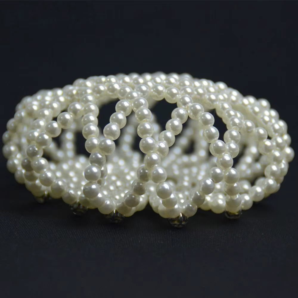 Accessoire de coiffure tendance pour femme : Snood Balle Crystal