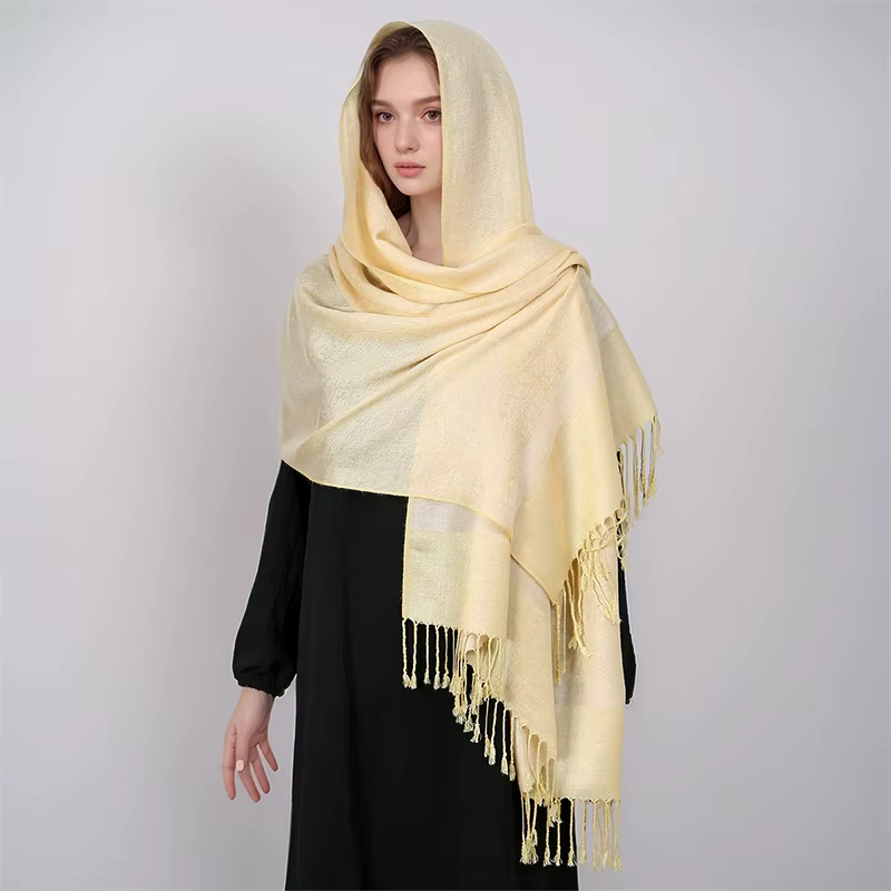 Foulard Jacquard de Luxe pour Femme