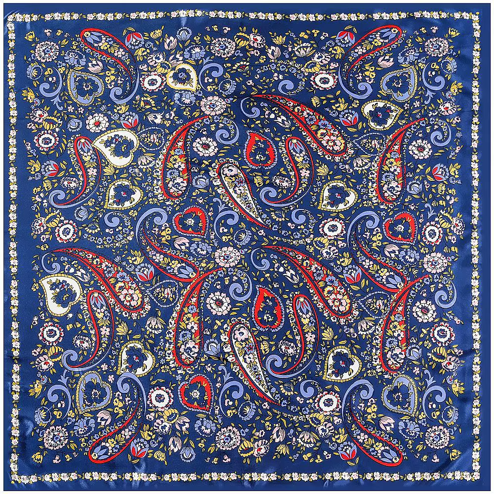 Écharpe en soie Maitong 90 cm