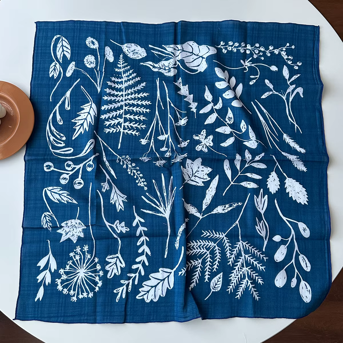 Petit foulard bohème en soie pour femmes