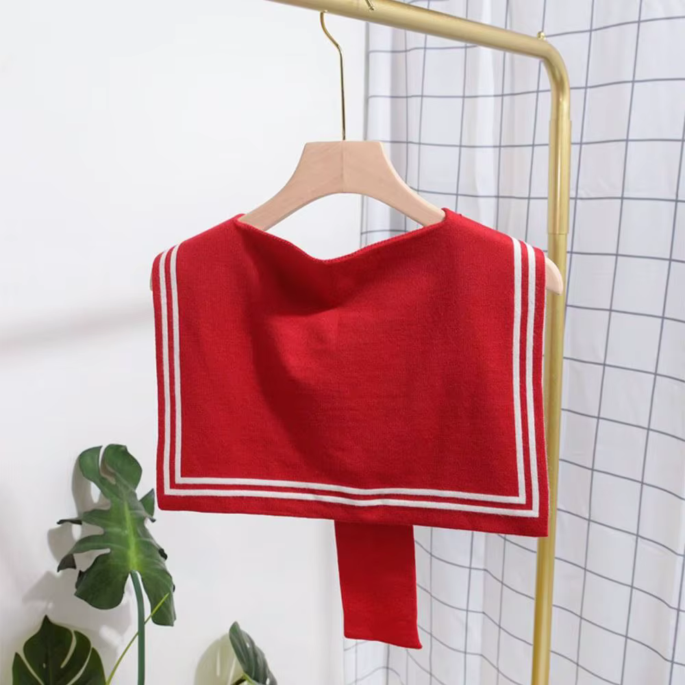 Châle noué pour femme, écharpe de chandail