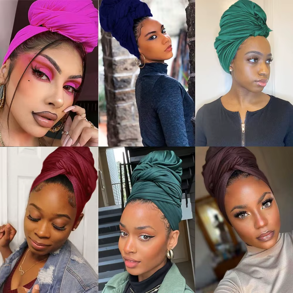 Hijab écharpe femmes plaine couleur unie Jersey mince doux élastique crème solaire châle foulard enveloppes femme Pashmina foulards
