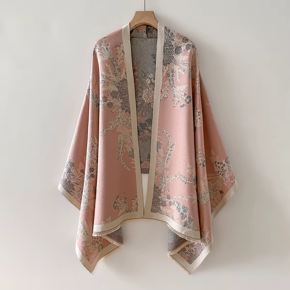 Châle chaud femmes écharpe de luxe cachemire hiver couverture enveloppes décontracté imprimé fleuri Pashmina Bufanda voyage Poncho étoles Echarpe