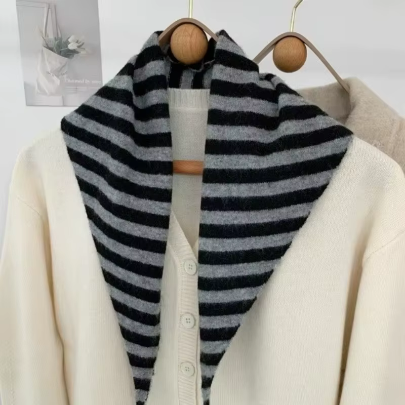 Nouvelle Écharpe Châle en Laine pour Femme