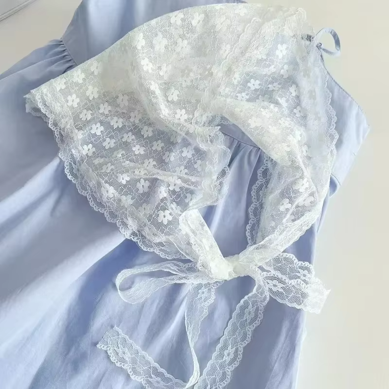 Foulard triangulaire rétro à fleurs pour femmes et filles