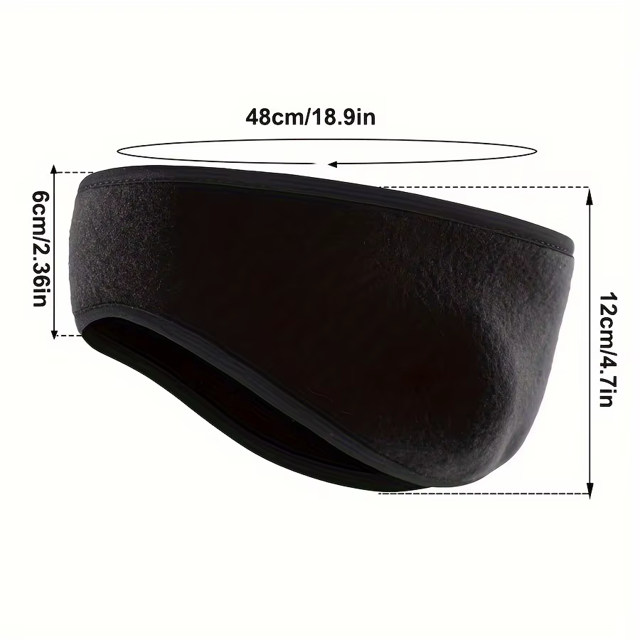 1 pièces cache-oreilles chauds unisexe hiver bandeau doux coupe-vent Protection des oreilles épaissi chaleur Sport