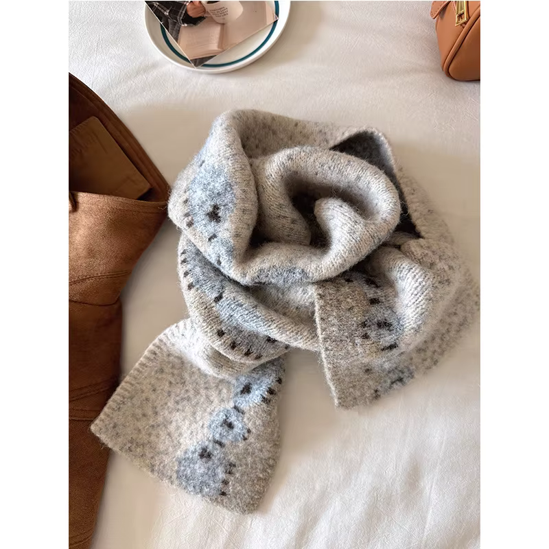 Écharpe version coréenne pour hommes et femmes en hiver
