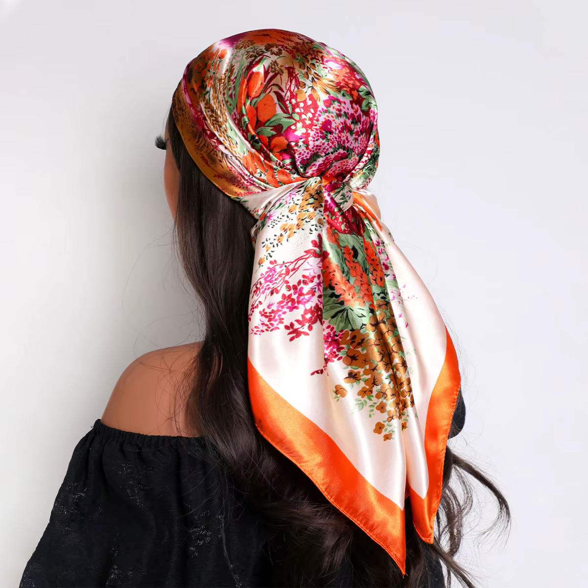 Foulards en soie de luxe femmes marque