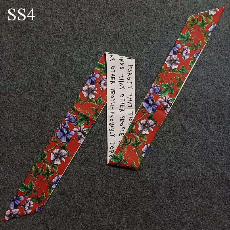 Écharpe de Sac à Imprimé Floral pour Femme