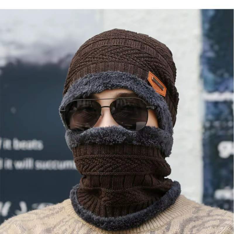 1 ensemble hiver chaud chapeau écharpe