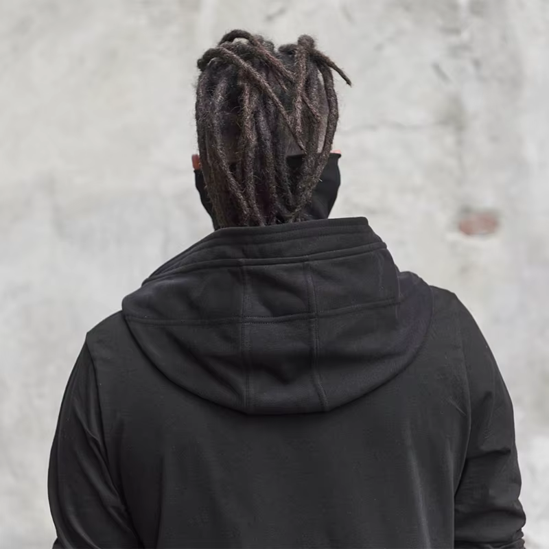 Chapeau à capuche écharpe cagoule