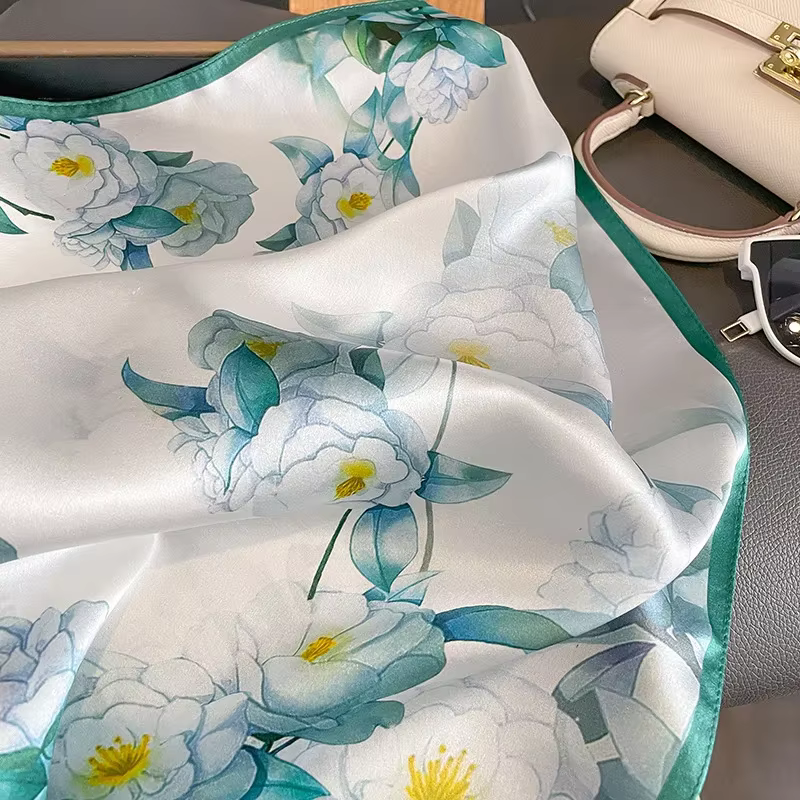 Femmes élégantes 100% Foulard en soie de mûrier
